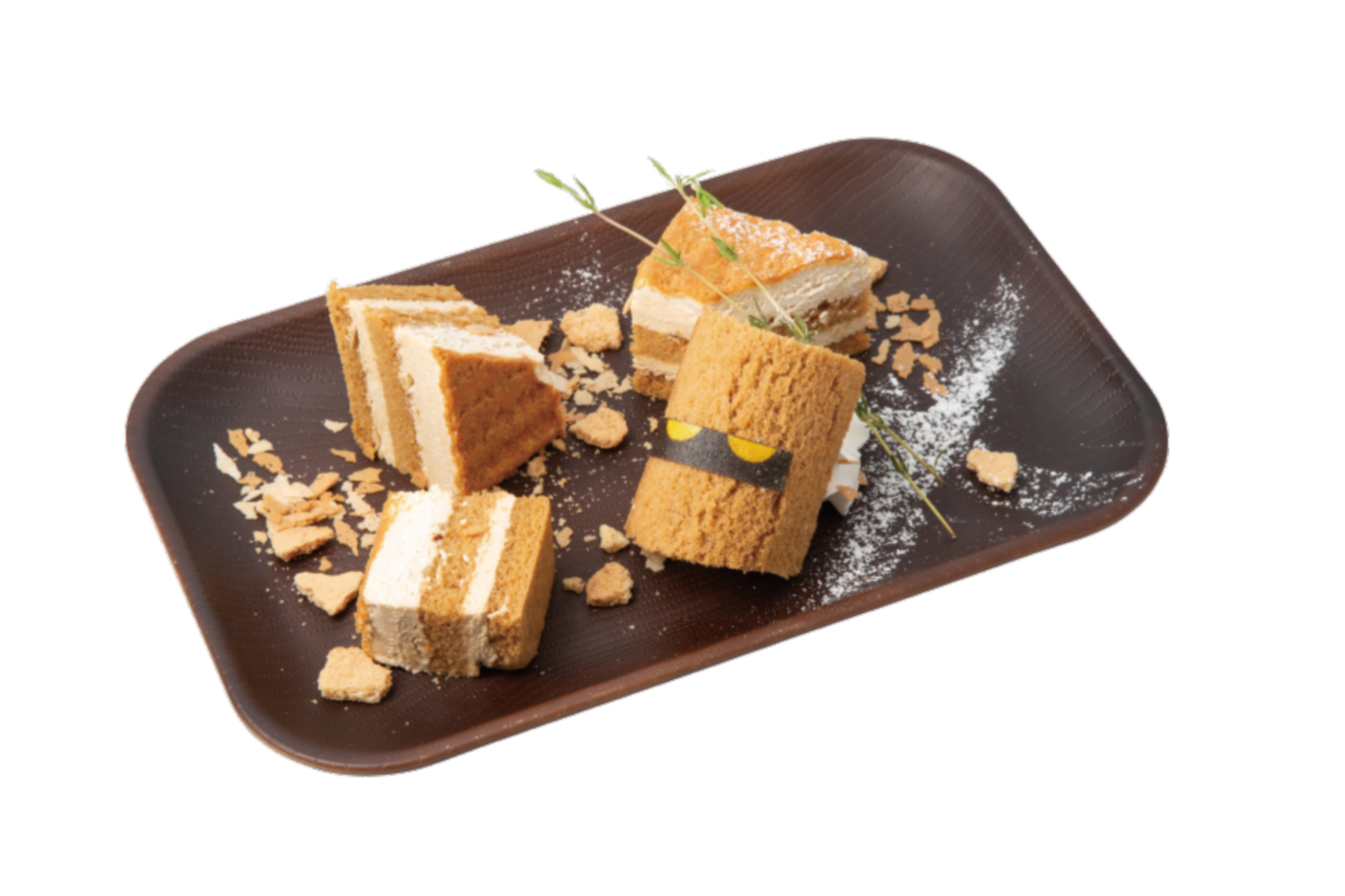 「ゴーレムのスイーツプレート～かいしんのいちげき盛り～」（通期メニュー）