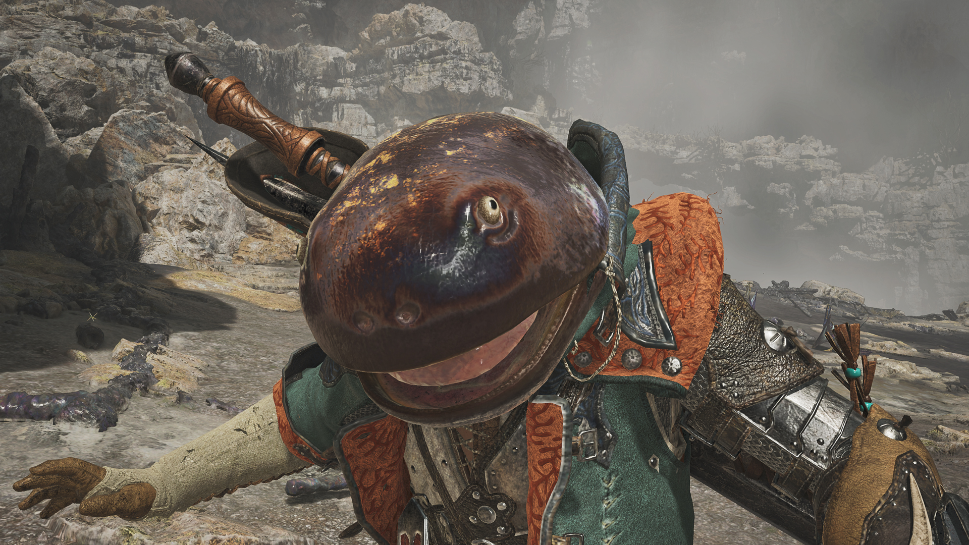 ハンター頭防具「ゼレドロフェイクα」