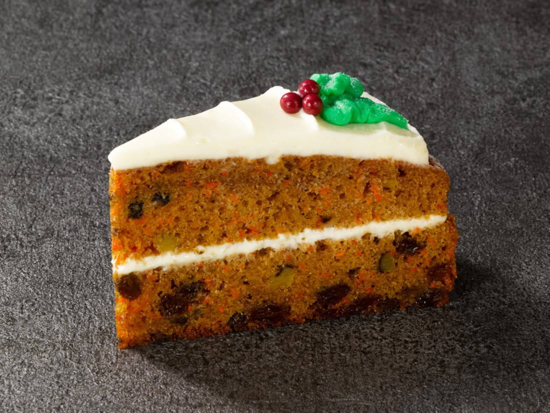 クリスマス・ウォールナットキャロットケーキ 800円