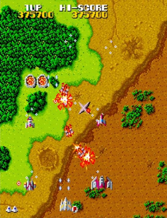 5機合体時のフォーメーションは、X字型にショットを放つ「クロスフォーメーション」