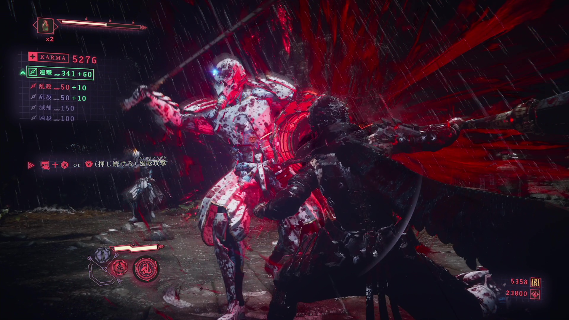 「NINJA GAIDEN」らしさを継承しつつ、ヤクモとハヤブサの差を出すことを強く意識したそうだ