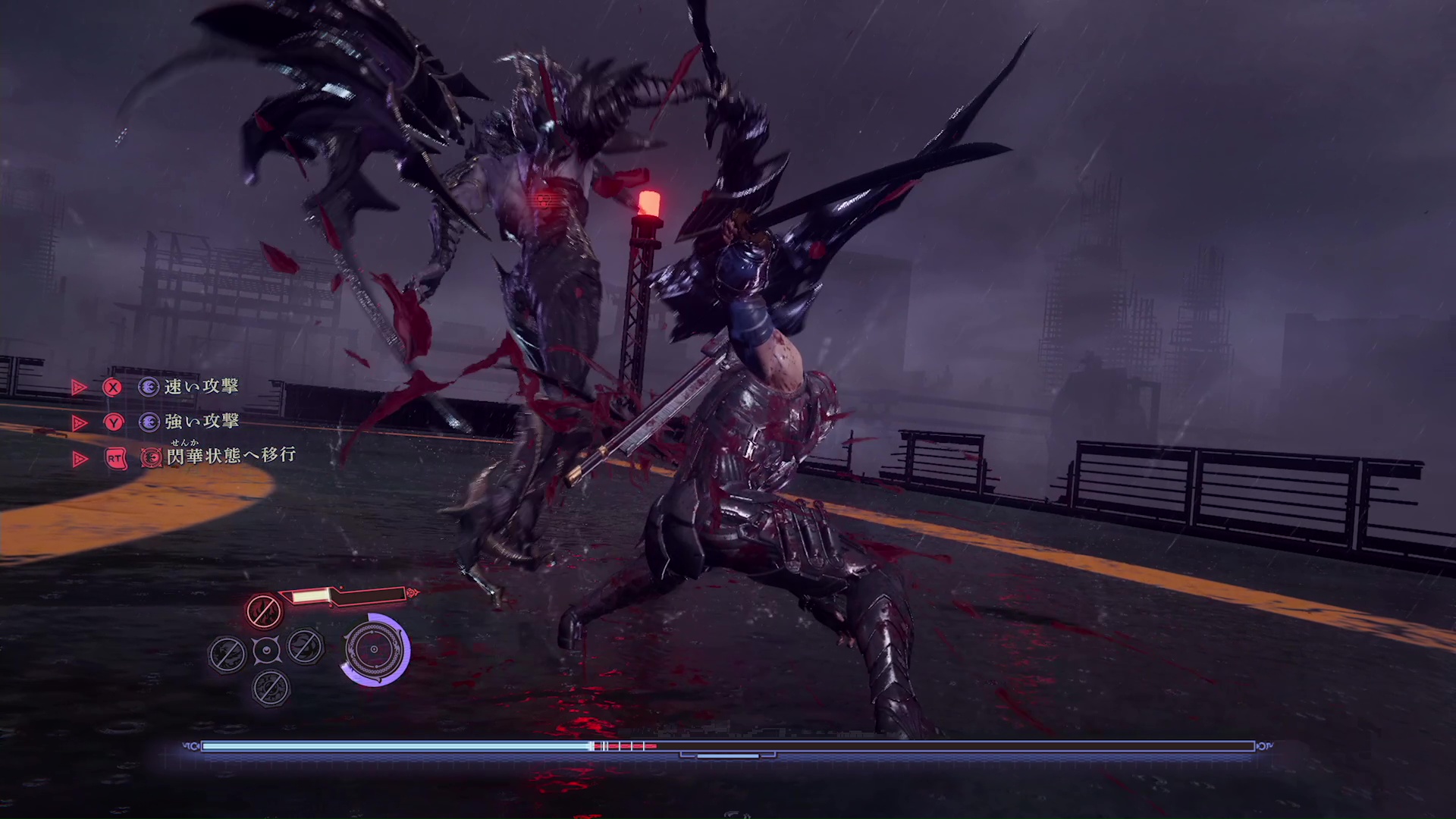 「NINJA GAIDEN」らしさを継承しつつ、ヤクモとハヤブサの差を出すことを強く意識したそうだ