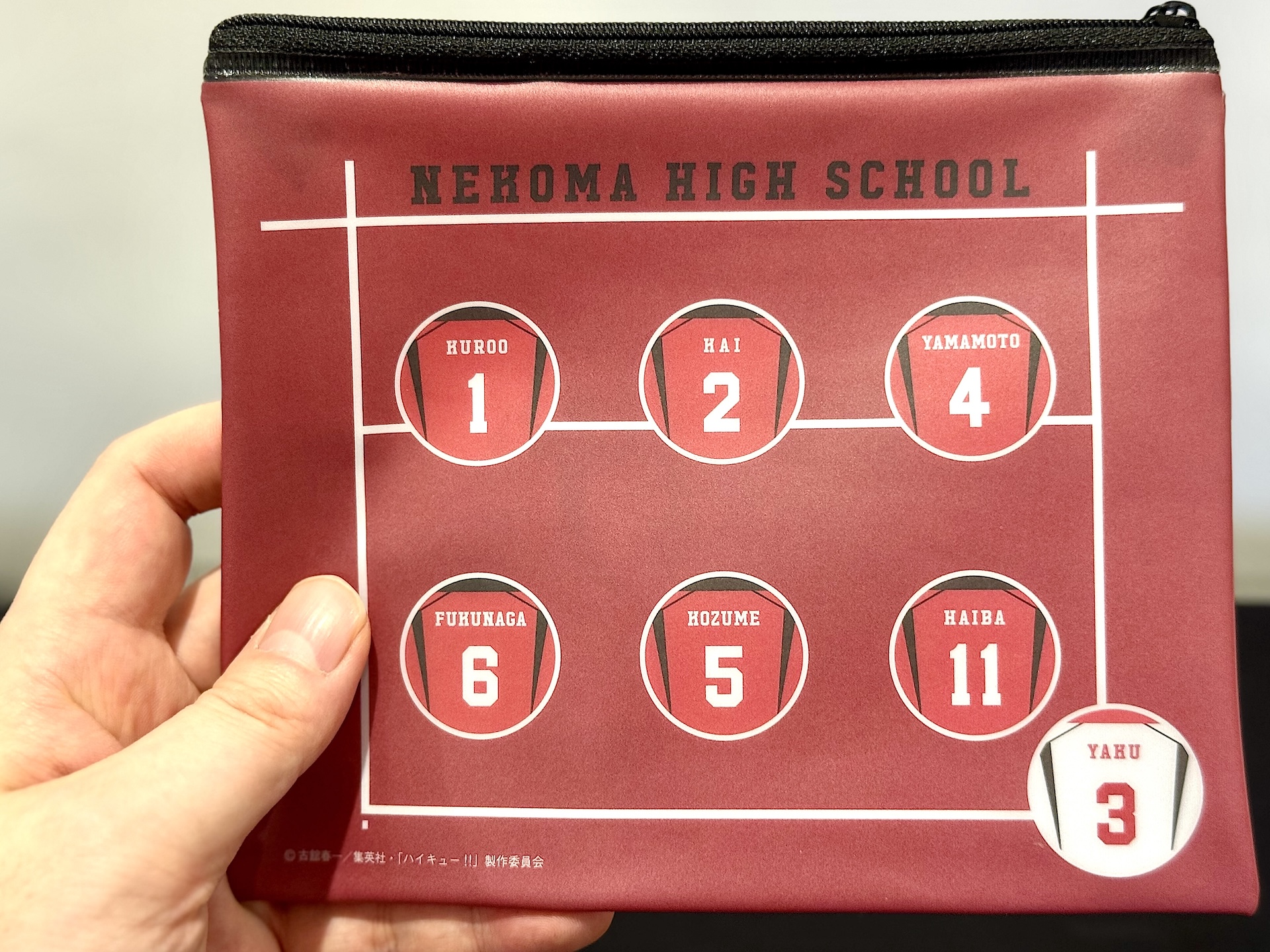 裏面にはスターティングローテーションをイメージしたデザインに