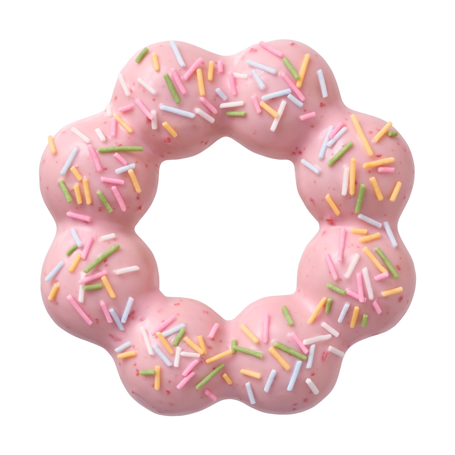 ポン・デ・リース ストロベリー（テイクアウト：194円、イートイン：198円）