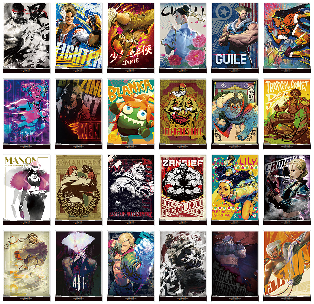 アクリルスタンド（全24種）　各1,650円