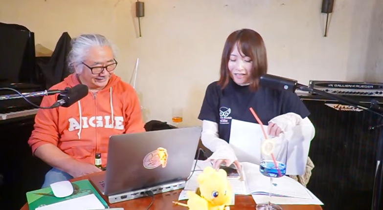 植松伸夫氏と戸塚利絵さん