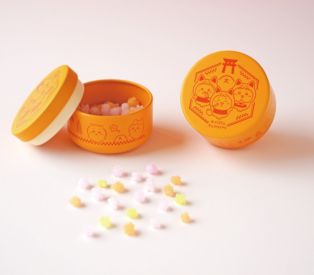 「京都伏見限定 金平糖缶」価格：810円