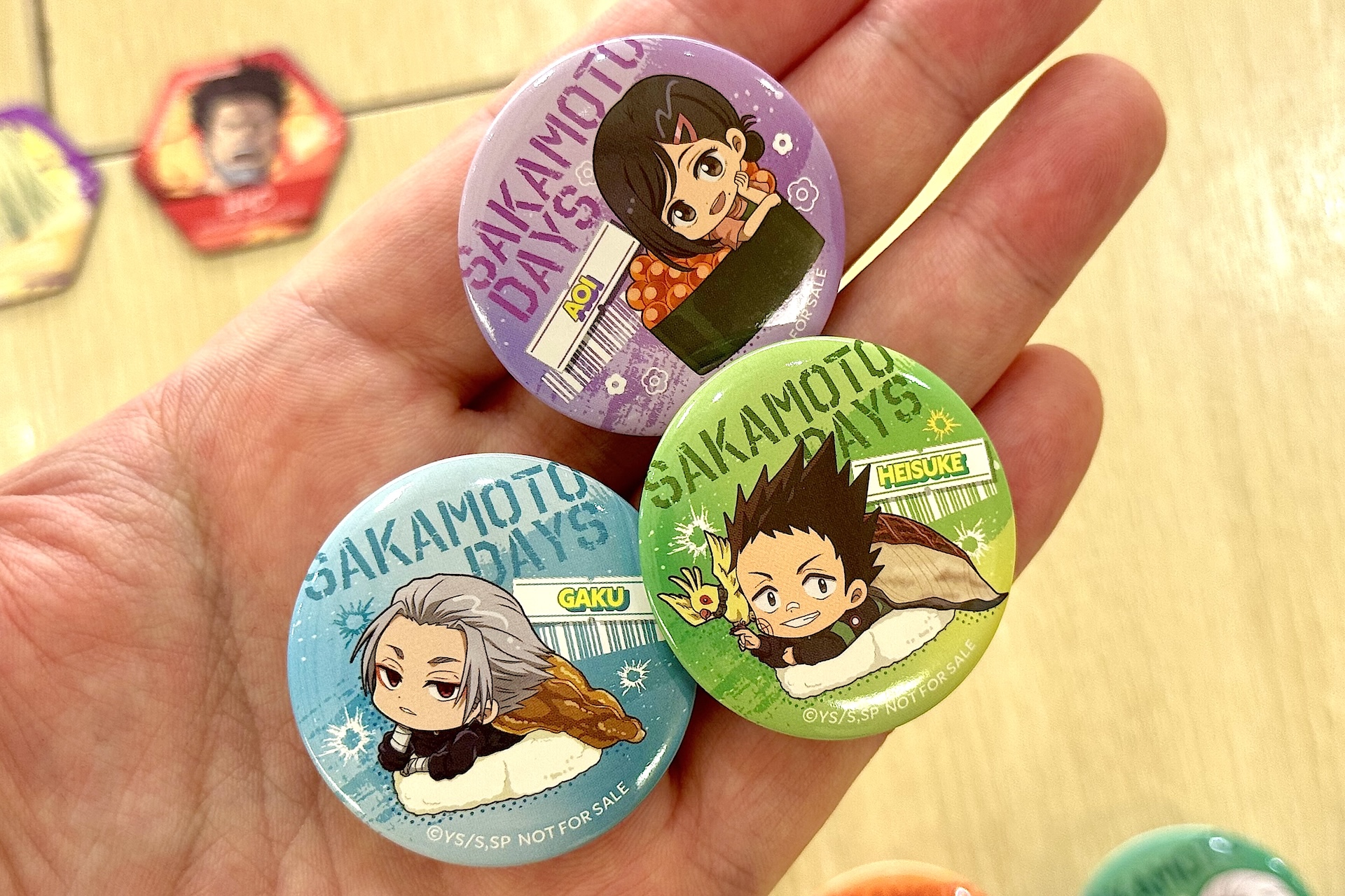 コレクション性が高いものとなっているので、友人と同士で推しキャラのものを交換したりするのも楽しそうだ