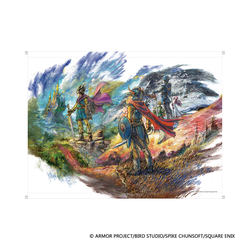 「ドラゴンクエスト　タペストリー　HD-2D版ロト三部作　パッケージイラスト」価格：3,300円