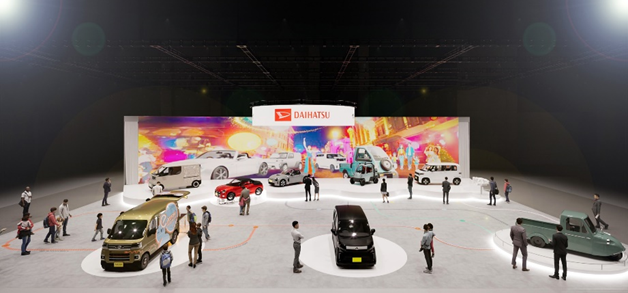 「Japan Mobility Show 2025」のダイハツブース