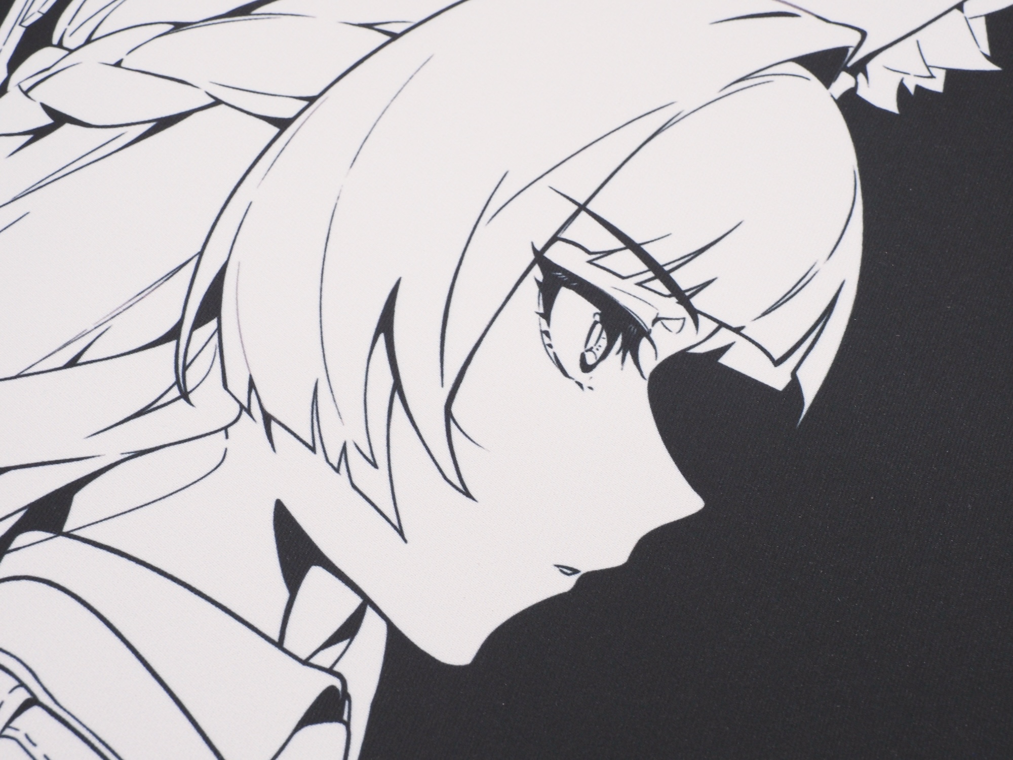 プリントは非常に高精細だ