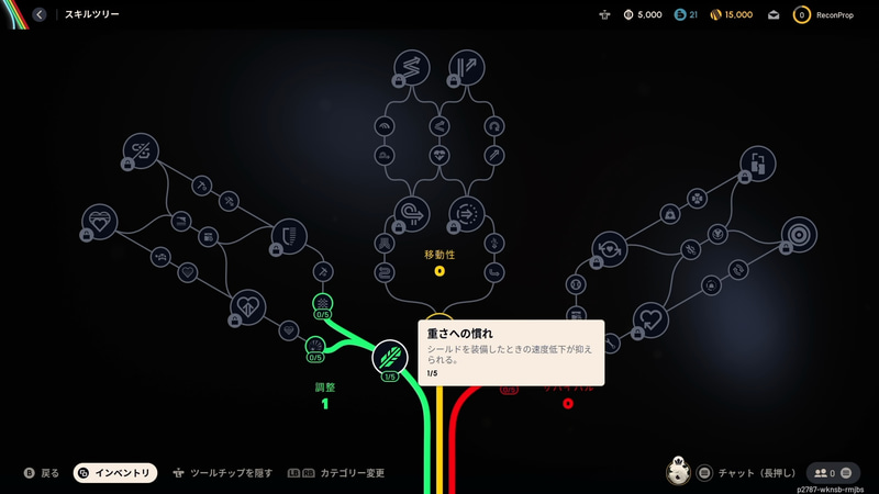 「スキルツリー」