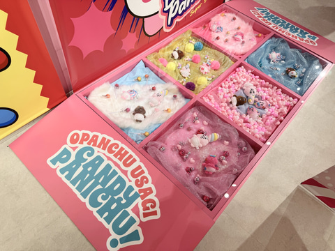 働くおぱんちゅうさぎが可愛い！ 「CANDY PANICHU! POP UP SHOP」店内