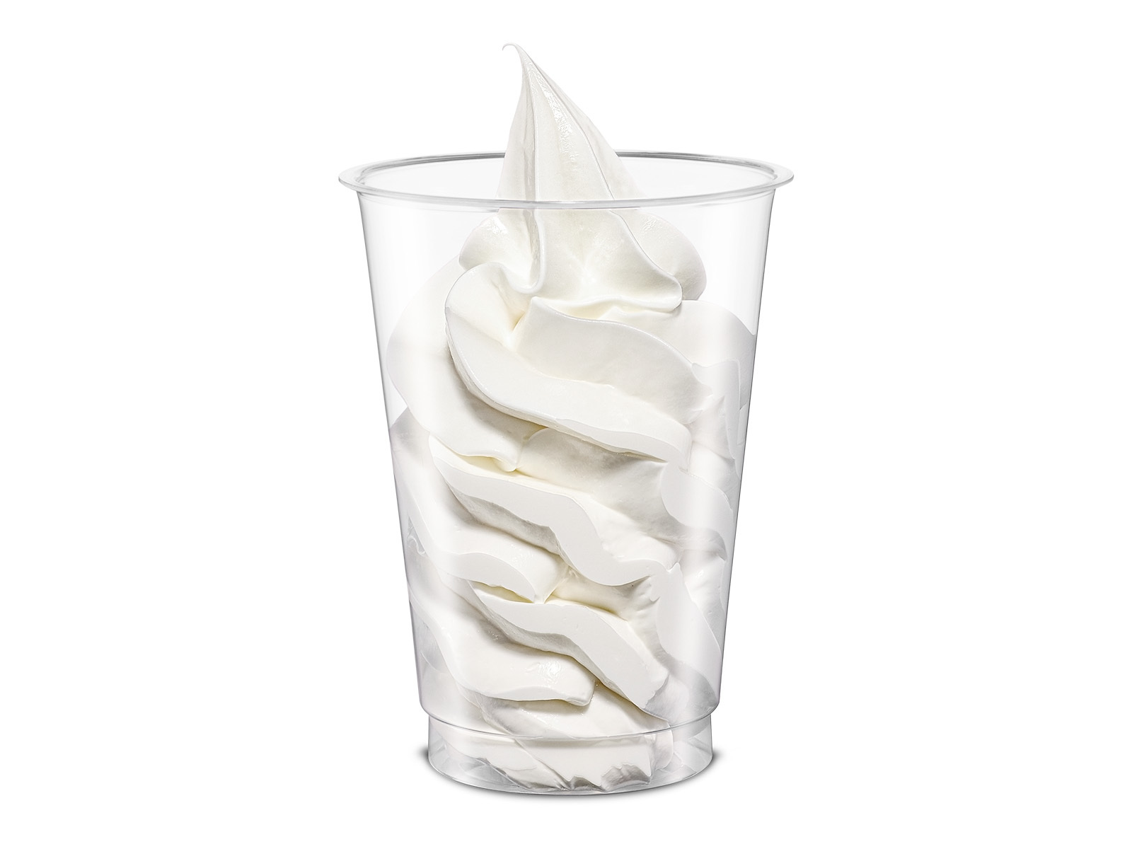 まろやかなミルクの味わいとなめらかな口どけが特長の、シンプルで飽きのこない定番メニュー