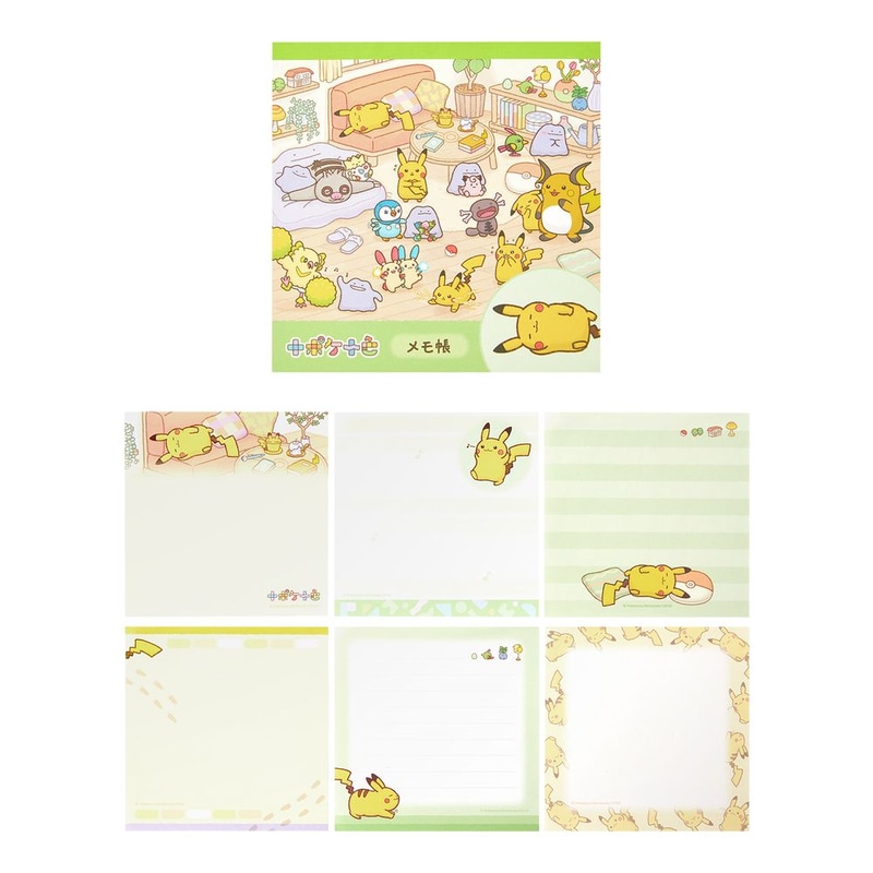 メモ帳 十ポケ十色 きまぐれなピカチュウ　価格：770円