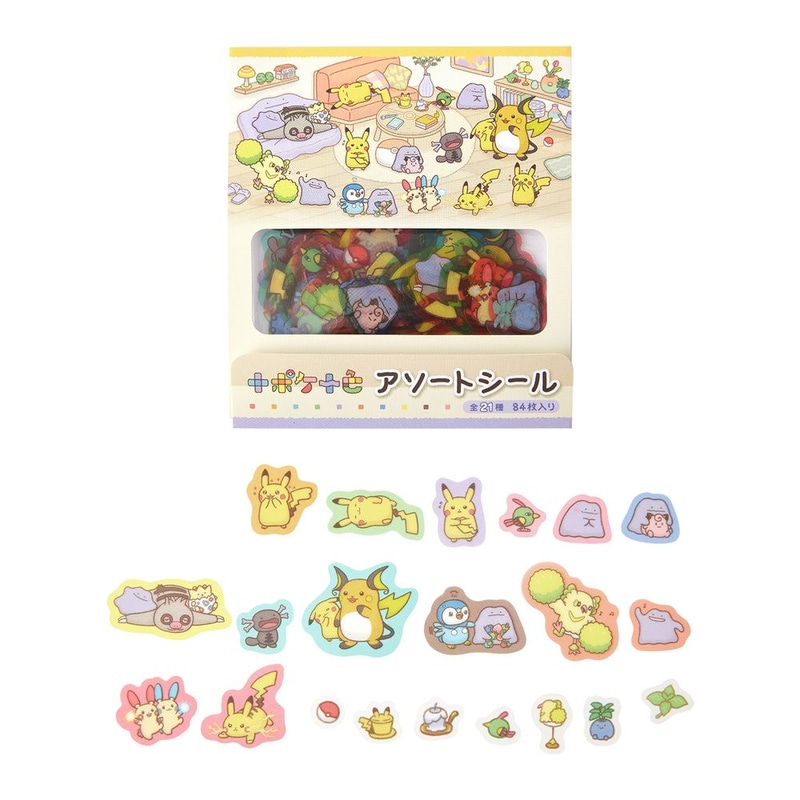 アソートシール 十ポケ十色　価格：660円
