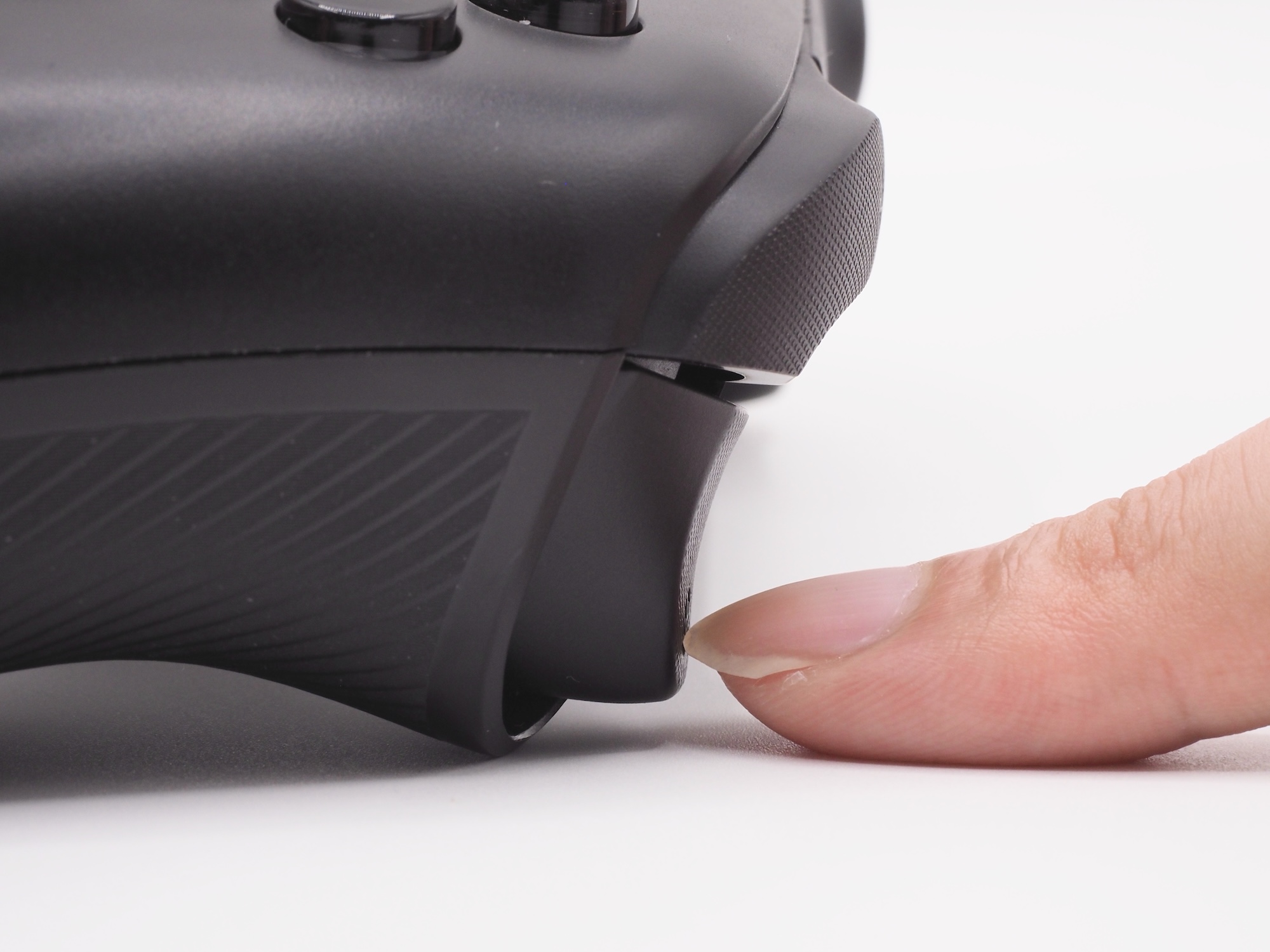 2段階目のトリガーロックをかけた状態