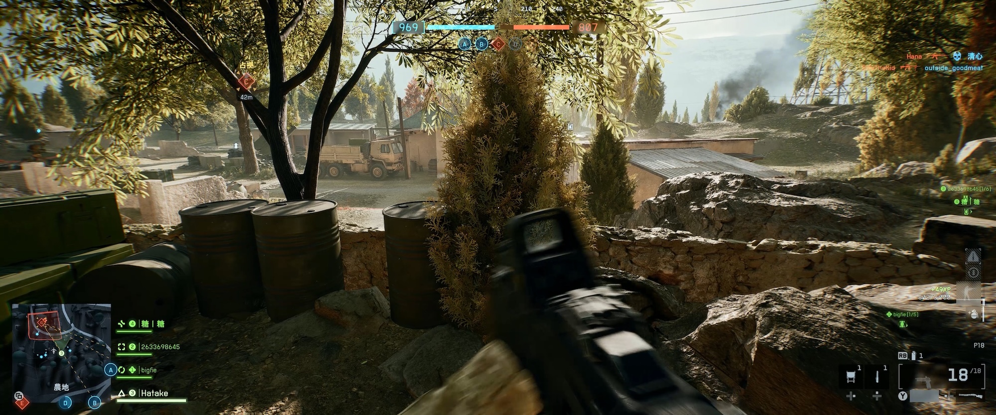 「BF6」では背面ボタンが大活躍。筆者はサブウェポンの切り替えボタンを割り当てた