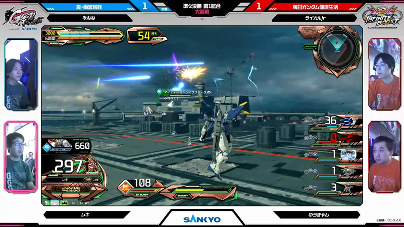 第1試合から展開の読めない試合が続いた