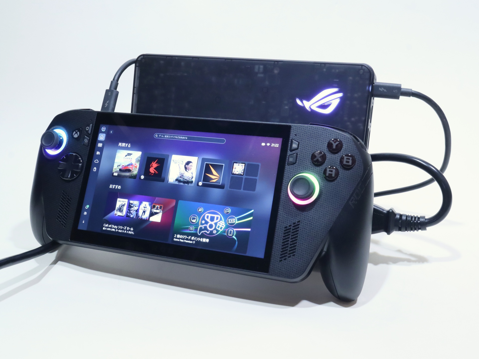 今回は10月16日発売の「ROG Xbox Ally X」とセットで使用感を試した