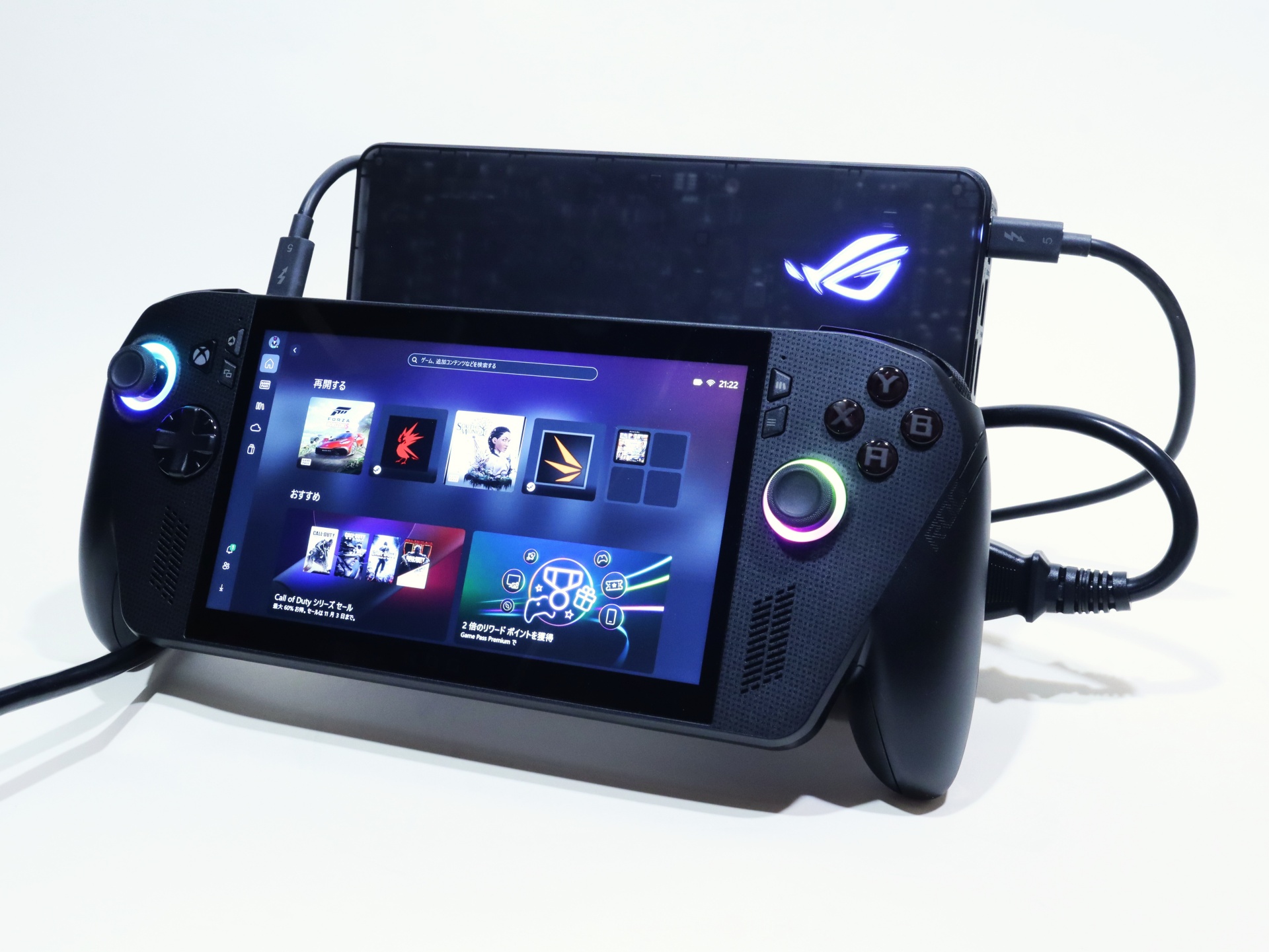 「ROG XG Mobile GC-34R」の映像出力を使わなくても外部GPUのパワーで「ROG Xbox Ally X」が使えるようになる