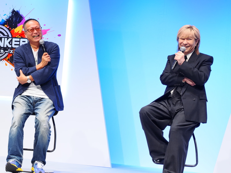 岡本氏に「いい意味で圧があります(笑)」と小室氏