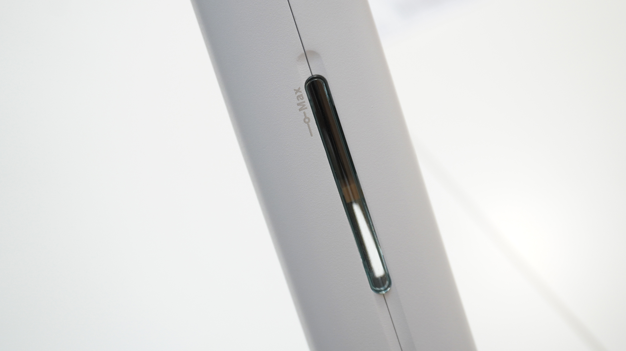 スプリングの強さを確認できるゲージ