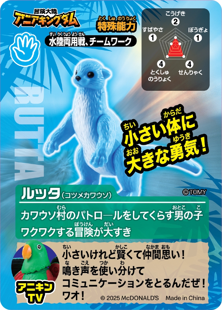 ルッタ（コツメカワウソ）