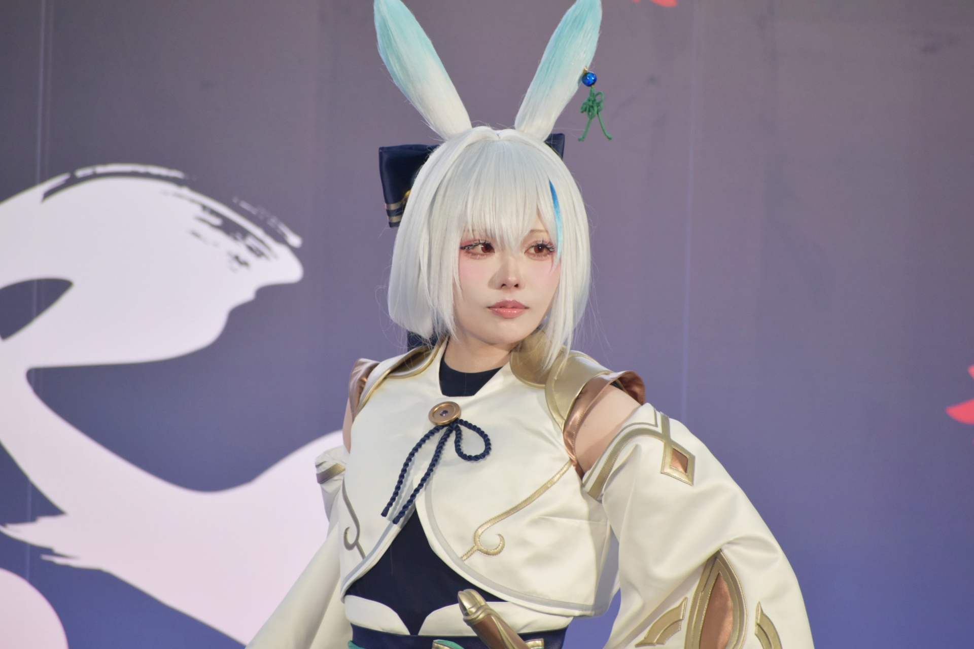 会場にはレンのコスプレイヤーも登場し、多くの参加者の目を惹き付けていた