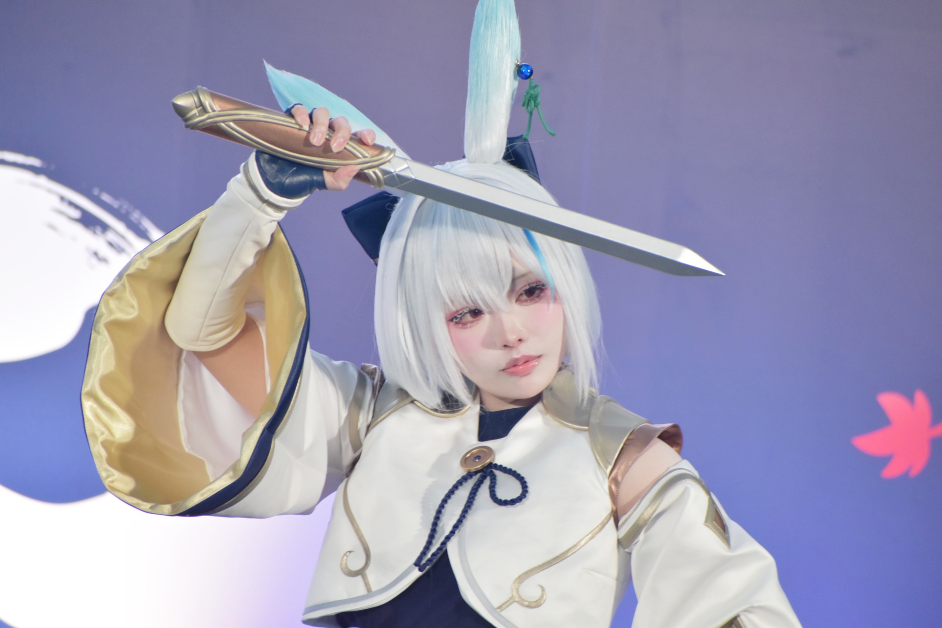 会場にはレンのコスプレイヤーも登場し、多くの参加者の目を惹き付けていた