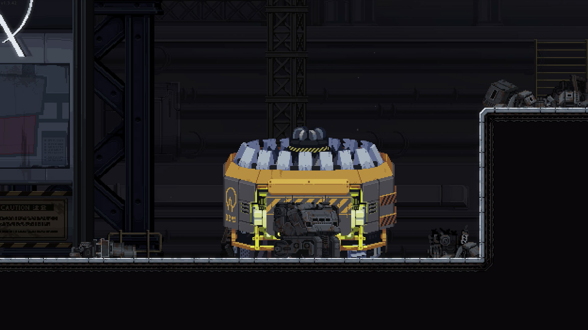 見覚えのある巨大な鉄のミミズが登場したところで、今回の試遊は終了！