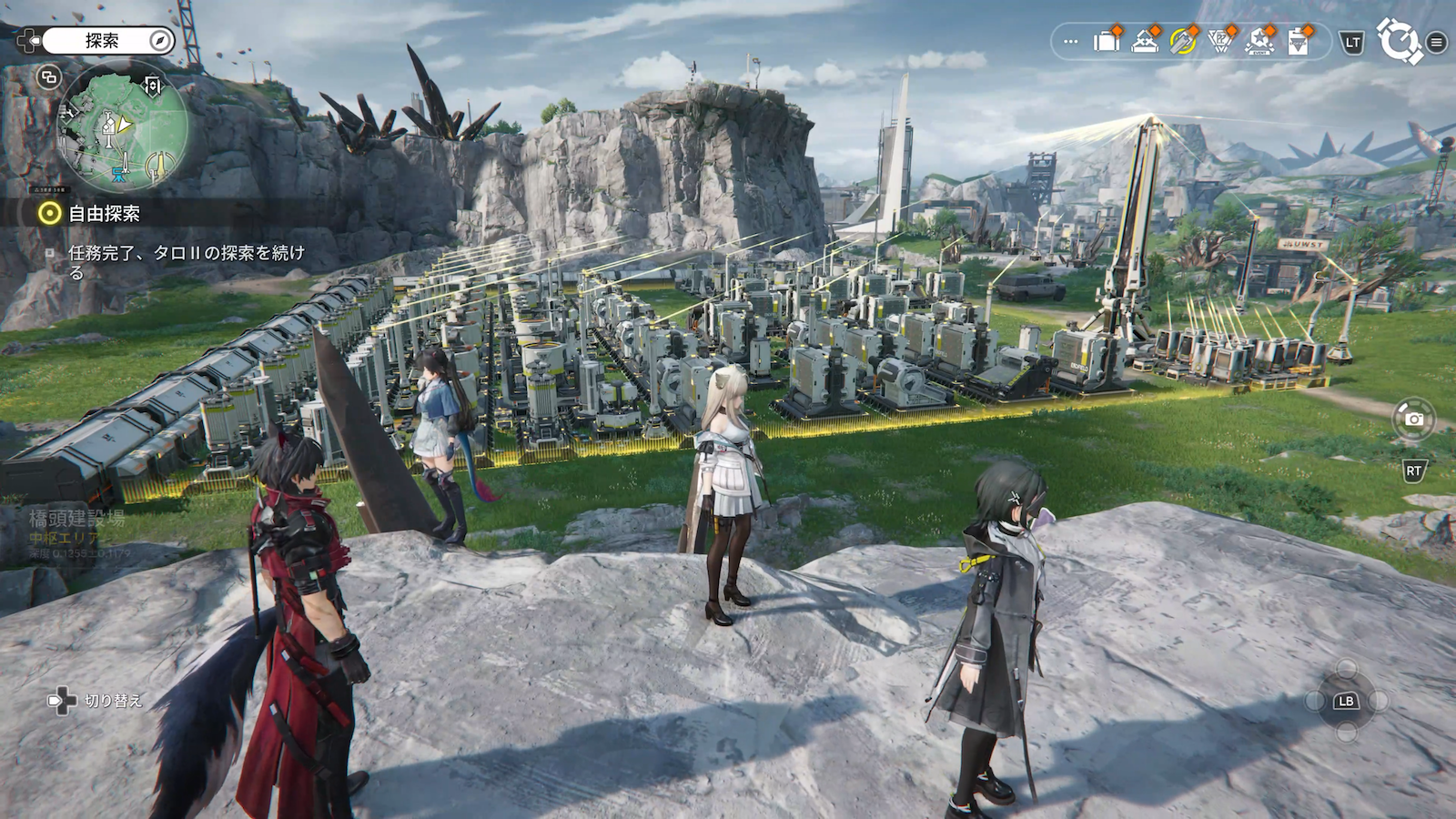 工業＆自動化要素「集成工業システム」の3つを核とする。「アークナイツ」とは全く異なる3Dリアルタイム戦略RPGだ