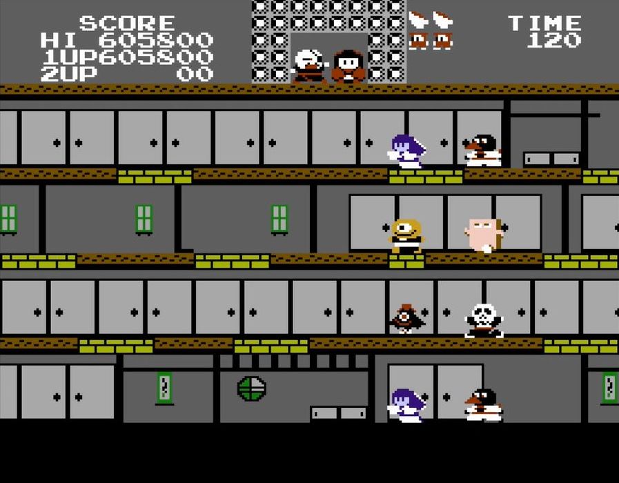 「百鬼夜行」バージョンでゲームを始めたところ。いきなり6種類の敵といっぺんに戦える