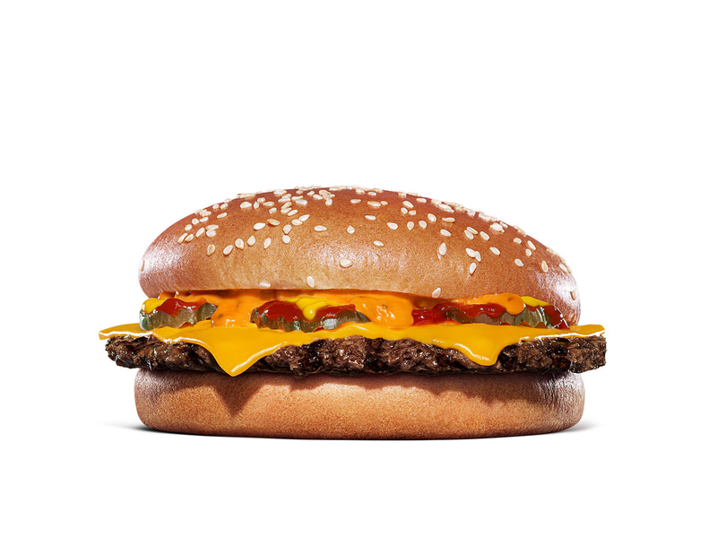 「スパイシーにんにく・ガーリックバーガー」