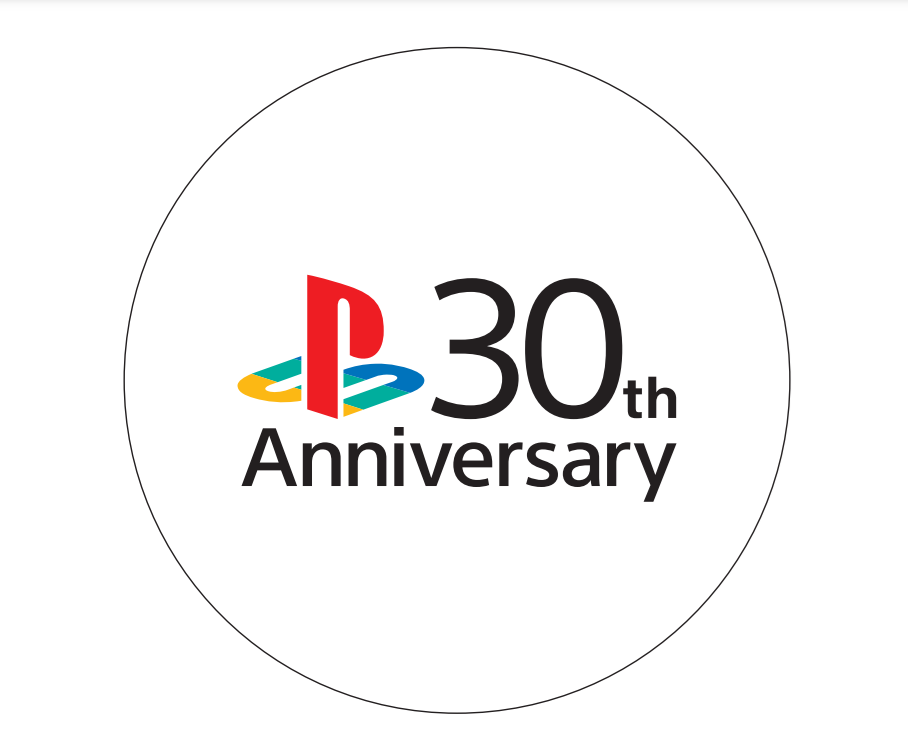 PlayStation 30周年ステッカー