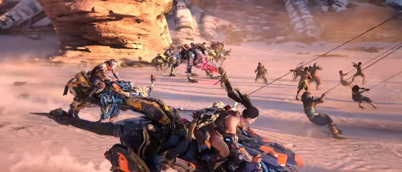 大人数による戦闘も登場（アナウンス映像より）