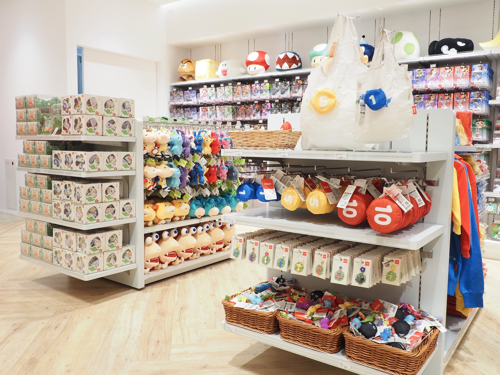 「ピクミン」グッズコーナー