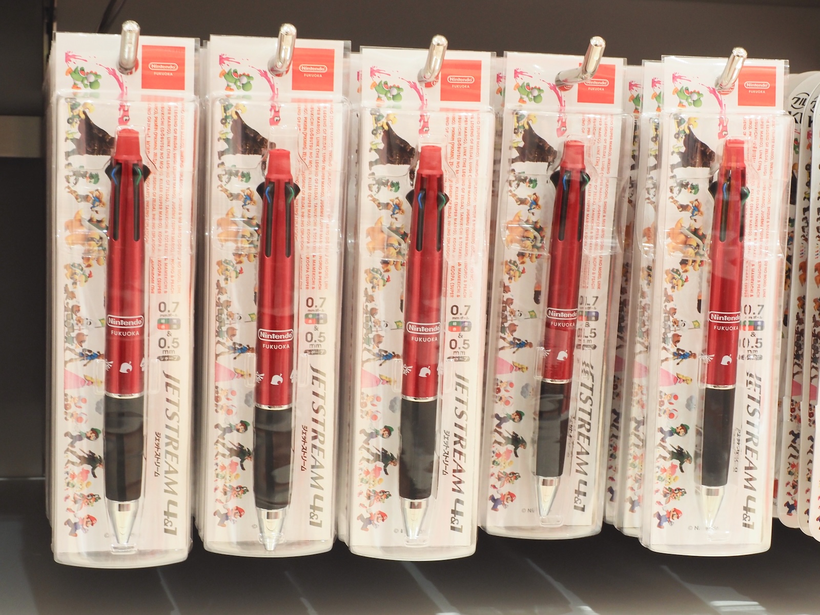 「Nintendo FUKUOKA」ロゴ入りのペン（ジェットストリーム）も登場