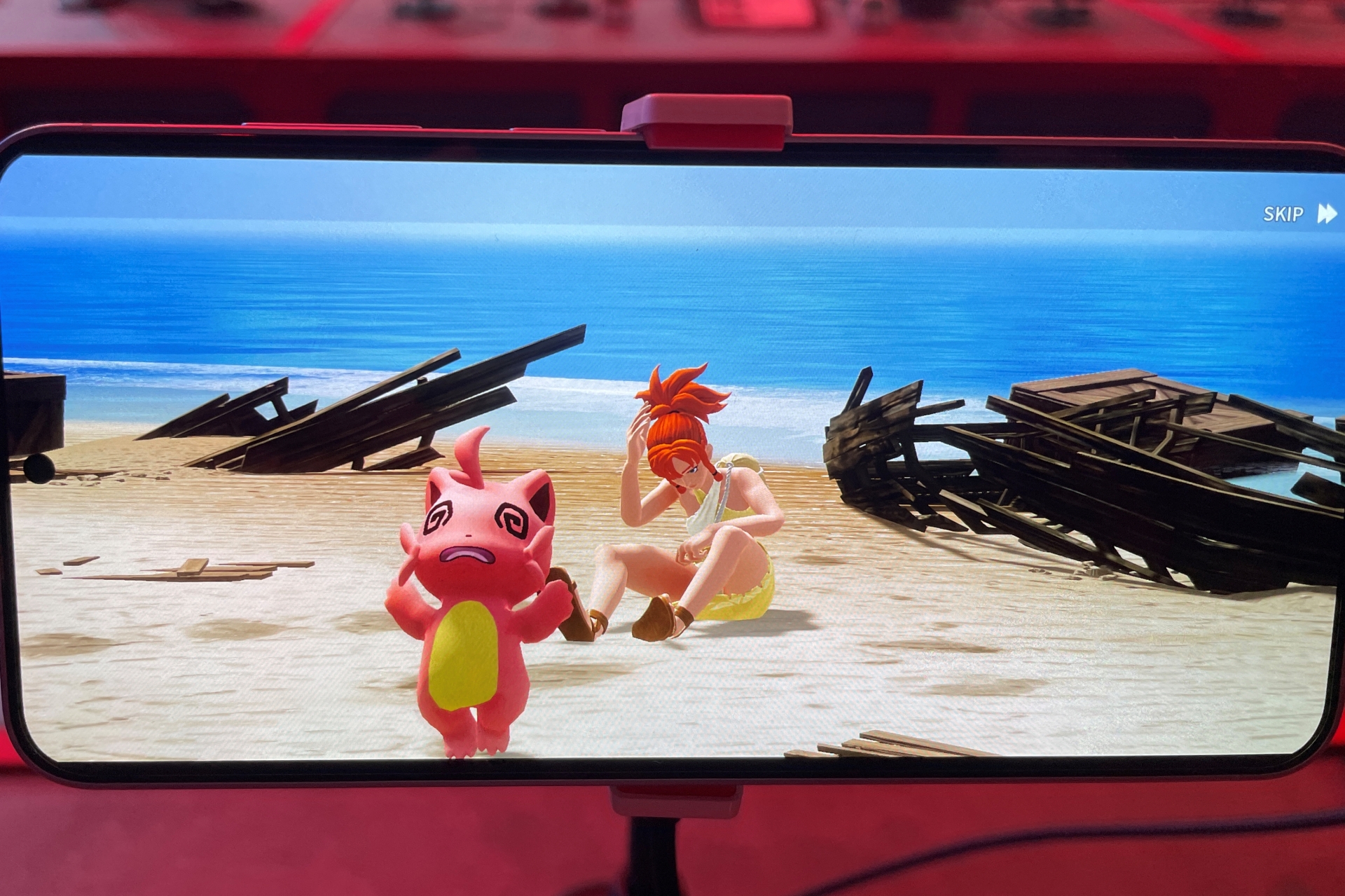 ゲーム冒頭から体験できた