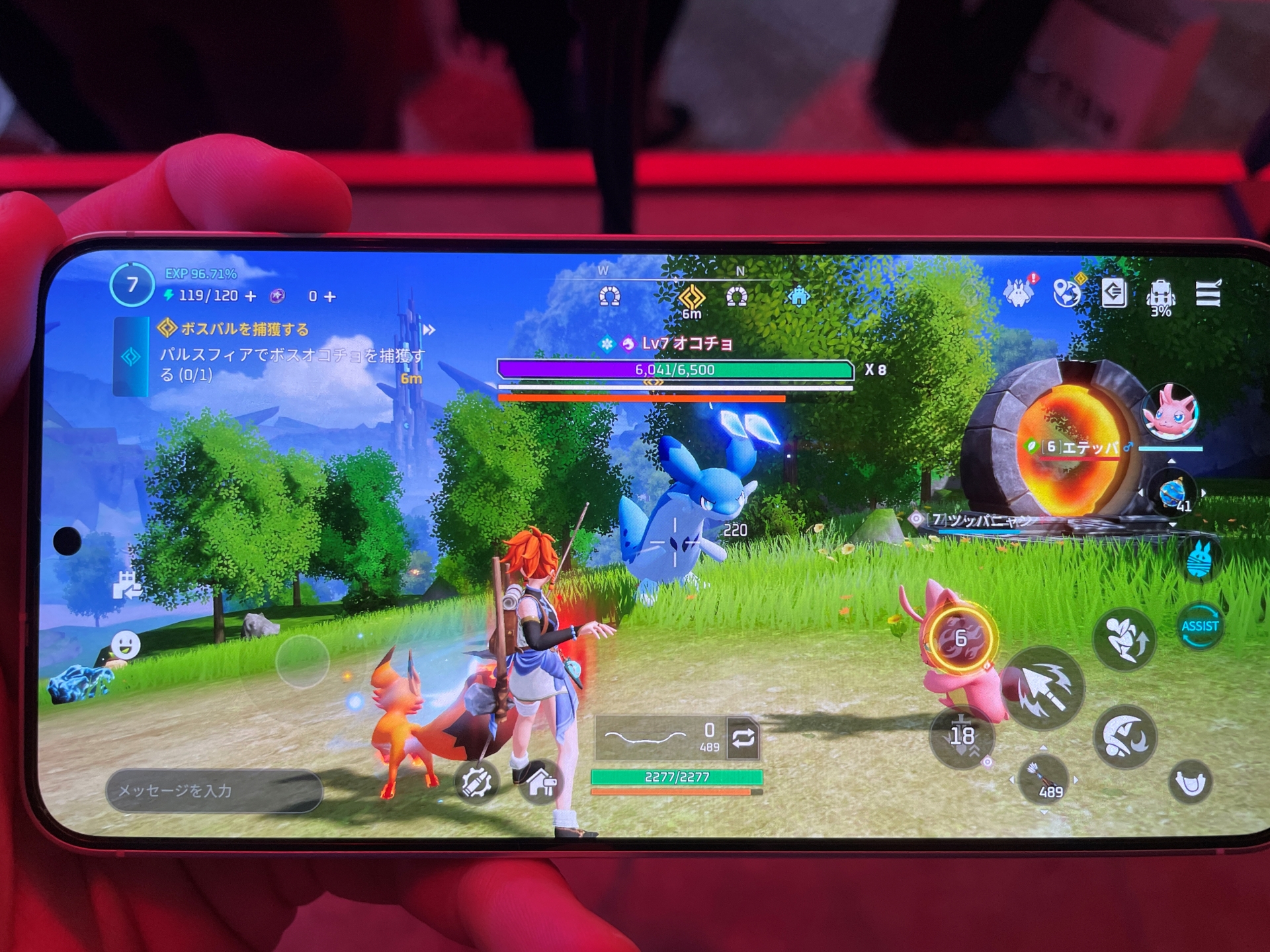 戦闘や捕獲は「捕獲モード」と「アシスト」機能があることでより簡単に。失敗のストレスが極力減ったかたちになっている