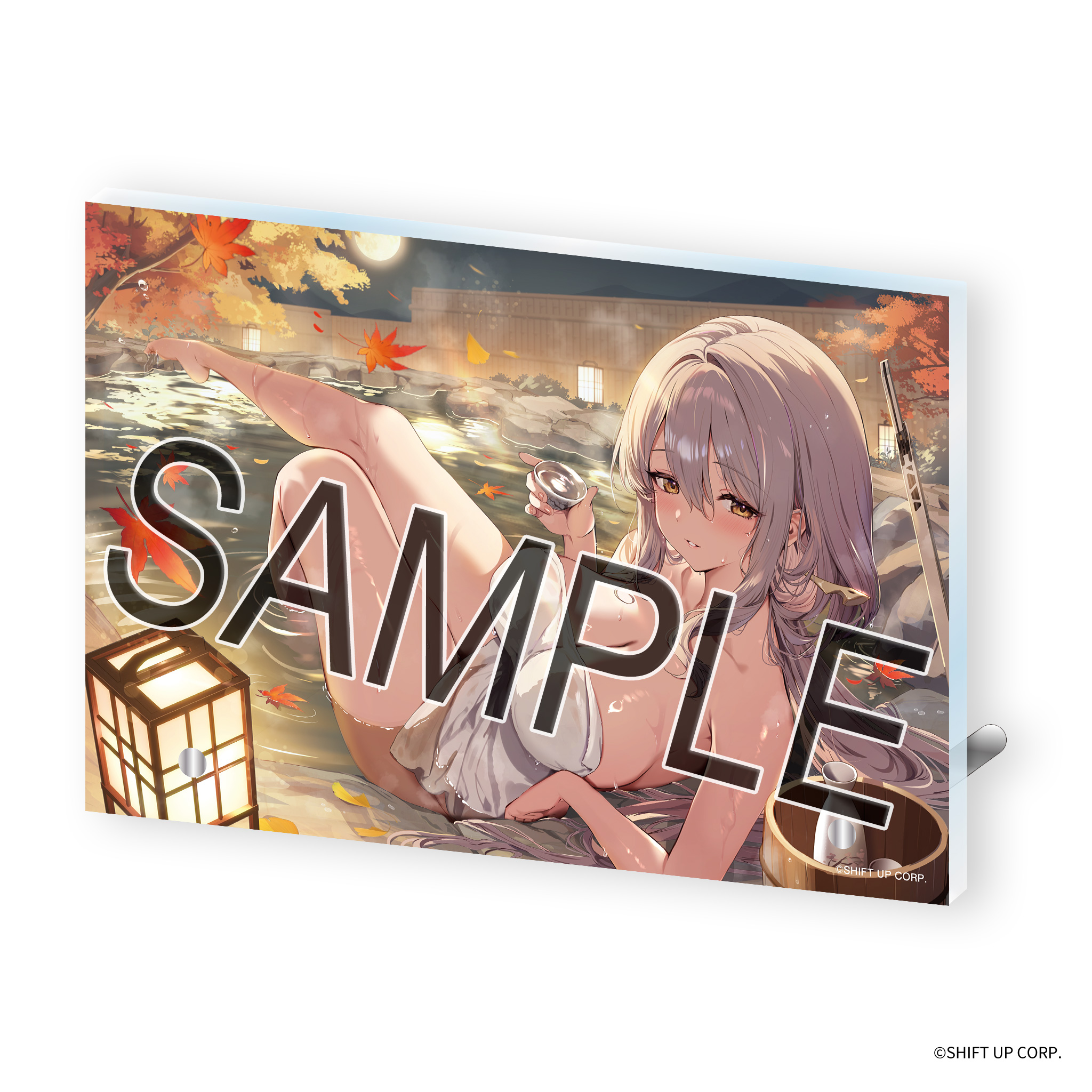 勝利の女神：NIKKE 泥中の蓮、清らな静寂を君と。アクリルプレート 紅蓮/価格：1,650円