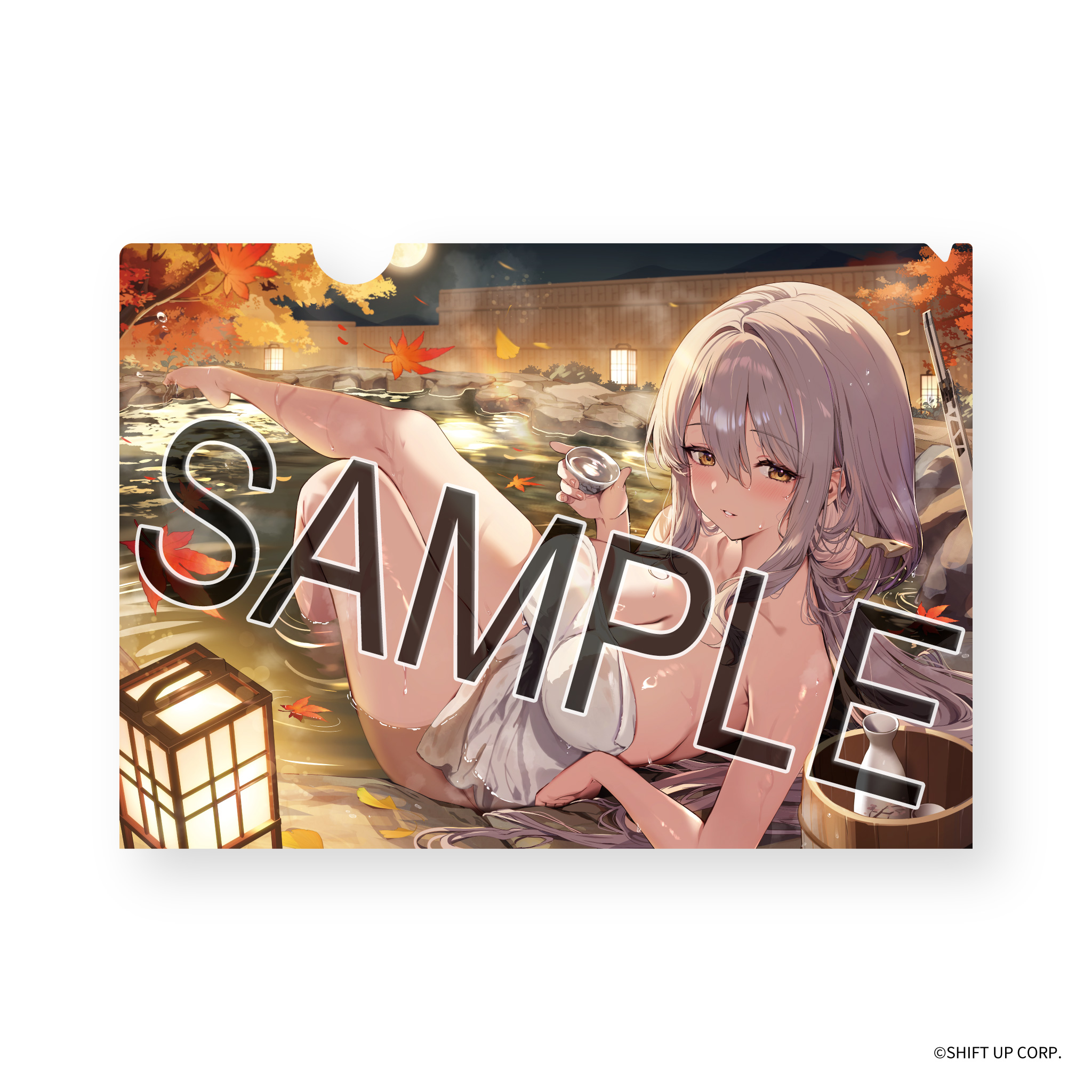 勝利の女神：NIKKE 泥中の蓮、清らな静寂を君と。クリアファイル 紅蓮/価格：660円