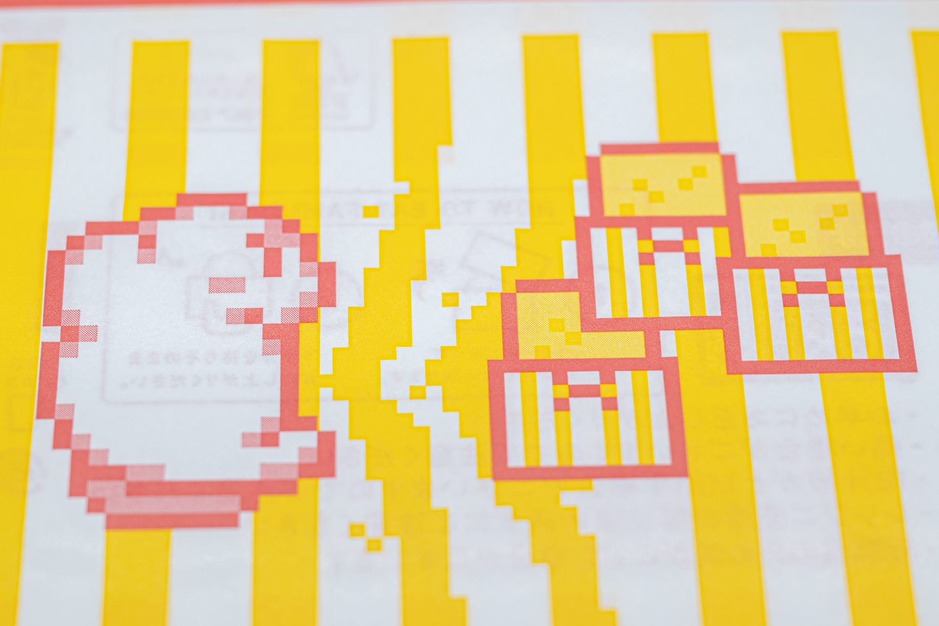 カービィが持ち前の吸引力で3つのファミチキを狙う！