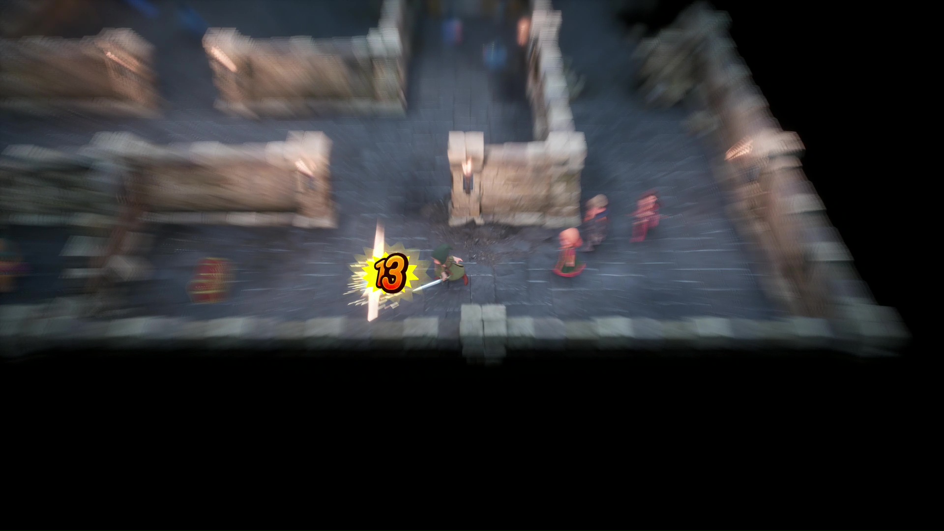 エンカウント時に斬りつけることで小ダメージを与え、先制のチャンスに