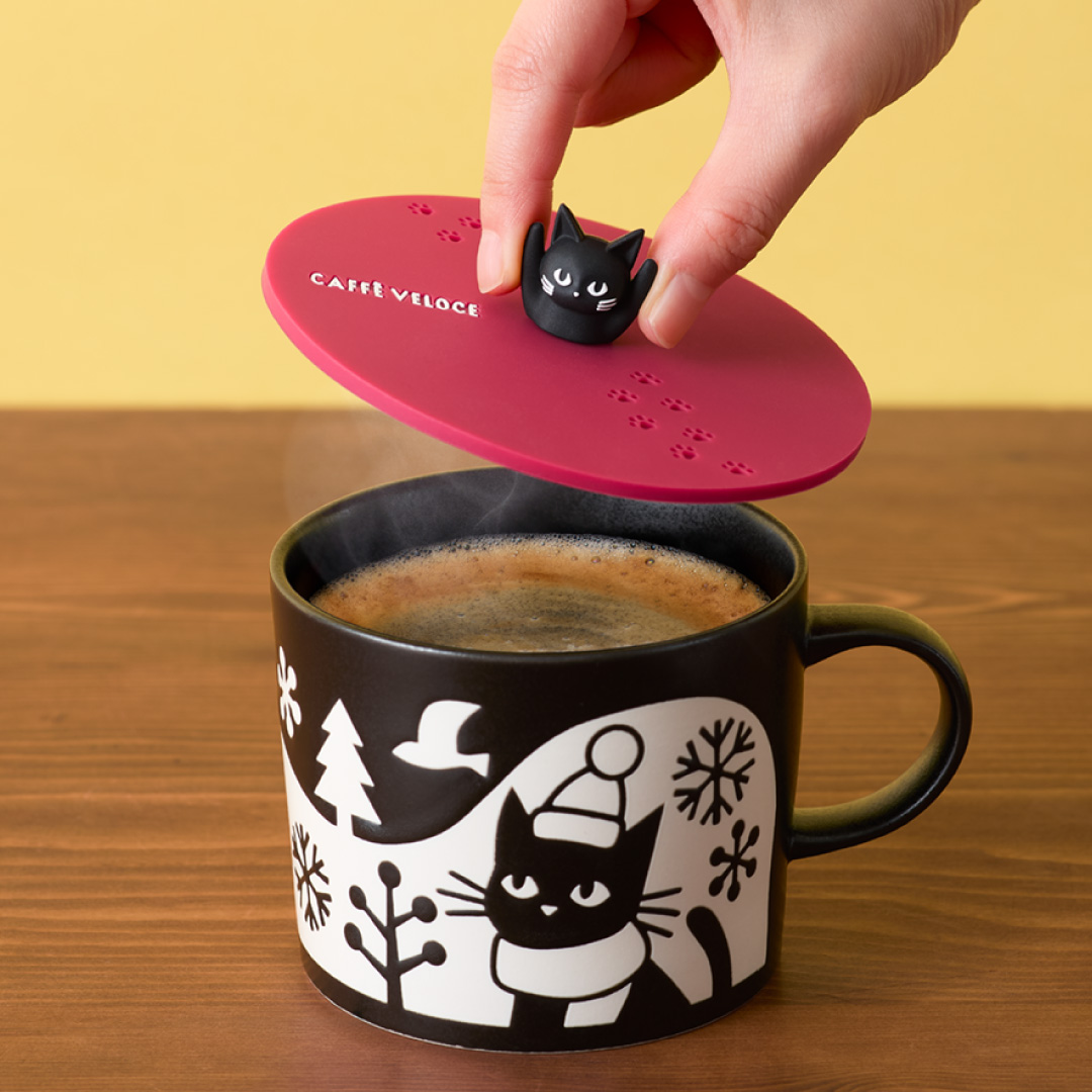 カフェ・ベローチェ公式Xアカウントでの「冬の黒ねこハッピーバッグ2026」が当たるSNSキャンペーンも実施