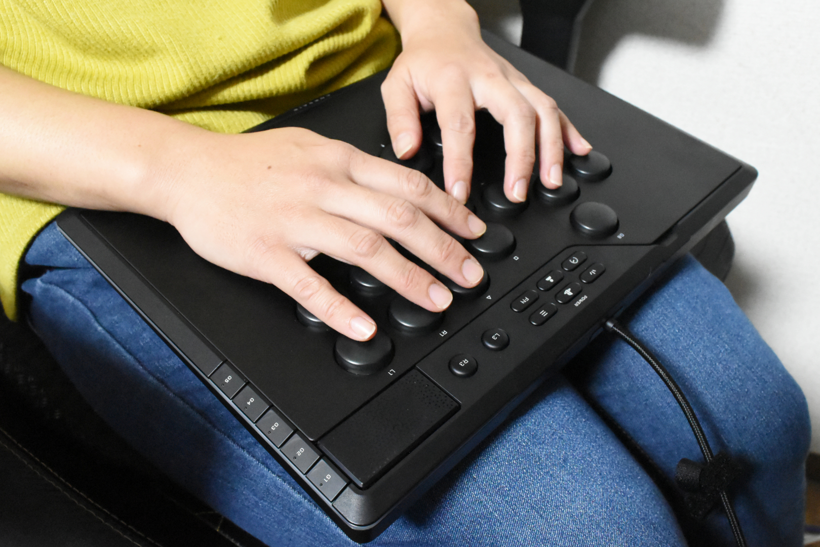 ダイナミックなプレイでも問題なしの安定感であった