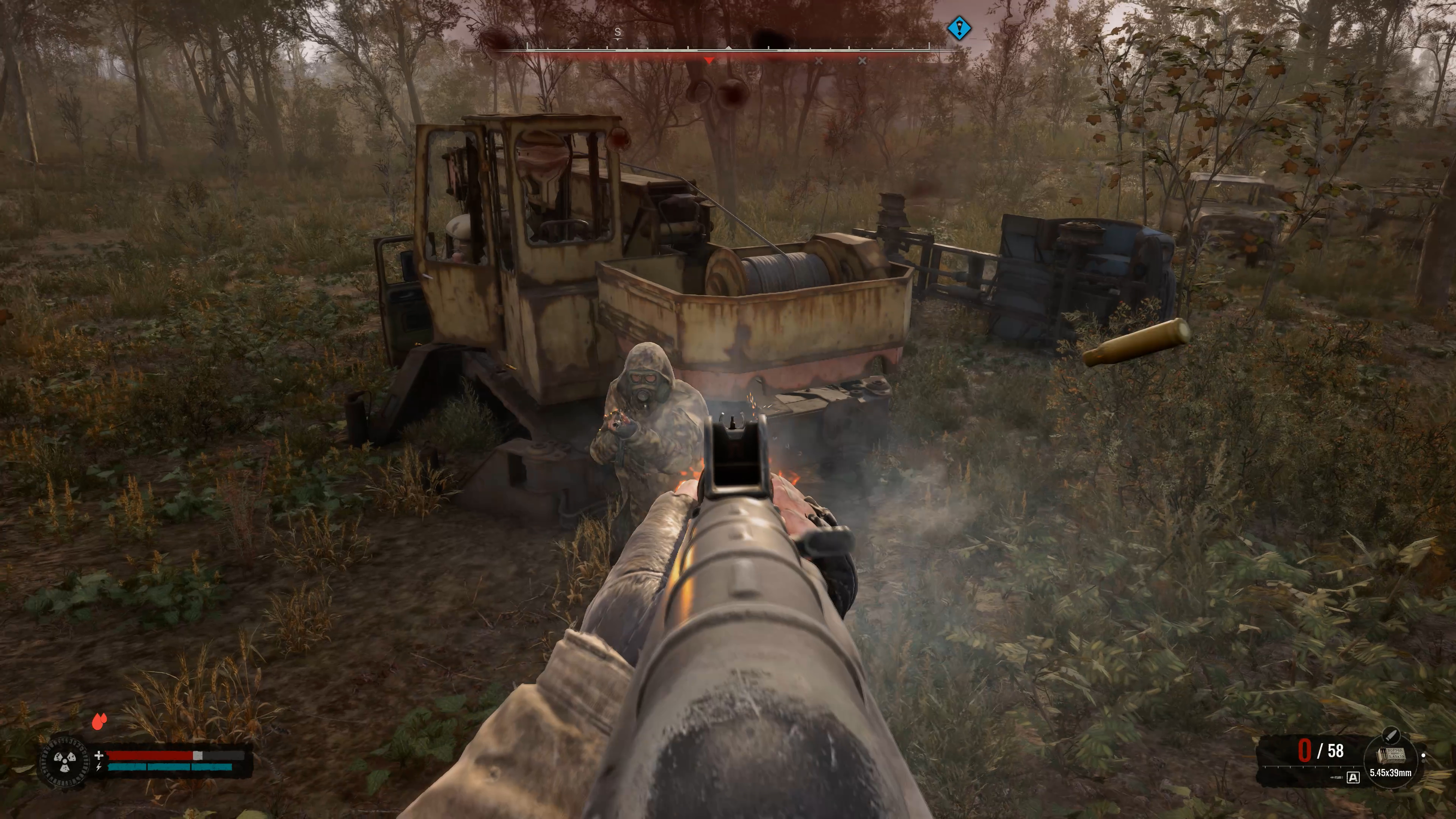 無差別に襲いかかってくる「バンディット」。人間は銃器を使う上常に複数で行動しているので手強い