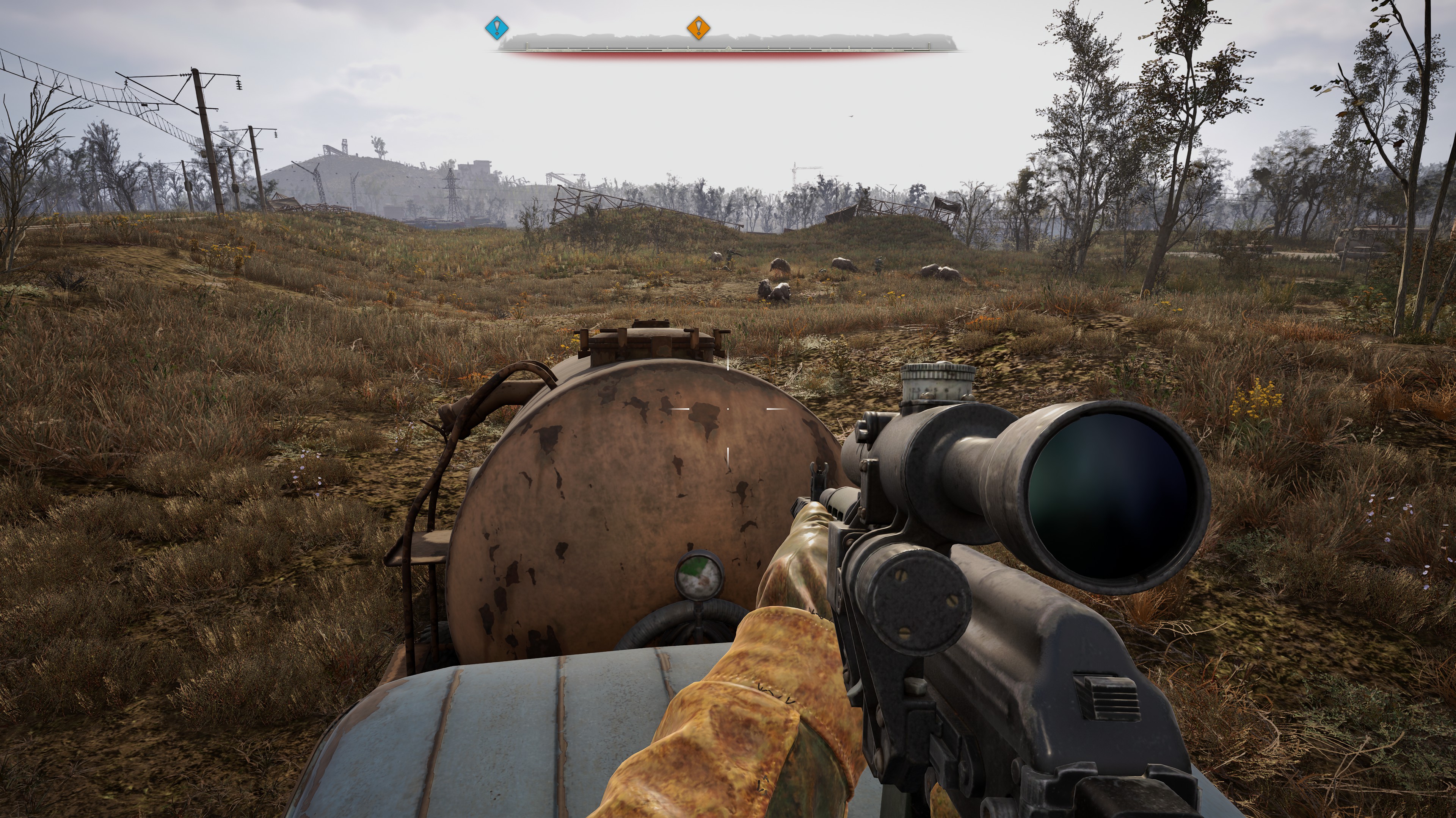 フィールドでは「A-Life 2.0」というAIにより様々な存在が闊歩している。ミュータントとNPCが戦いを始めていることも。