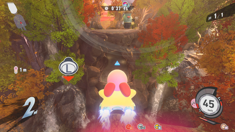 フォーリス。爽やかな渓谷が舞台のコース。割と長めで1周勝負となるので気が抜けない