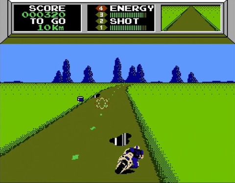 ファミコン版「マッハライダー」が発売40周年。超高速でコースを疾走